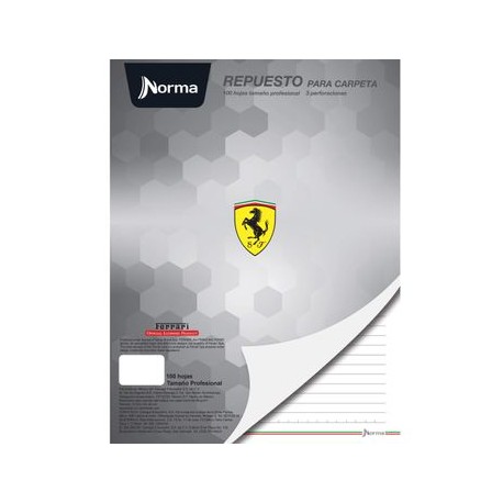 Hojas P/Carpeta Prof Ferrari