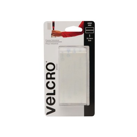 Tiras Sujetadoras Velcro Alta Resistencia 10 .1X5Cm Blanco