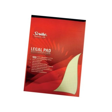 Block Ejecutivo Carta Pegado Con Portadary 100 Hojas