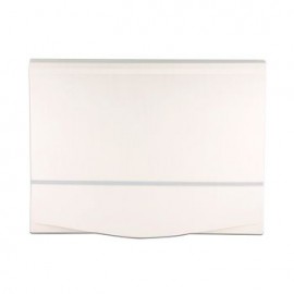 Folder Portadocumentos Blanco Carta Iclip Con Liga Pieza