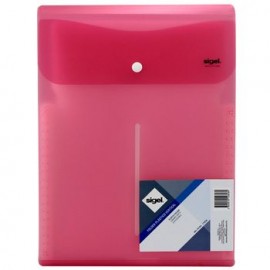 Folder Plastico Vertical 8 Div T/C Sigel