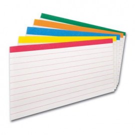 Tarjeta 3X5 Ray Col Pqte Con 100
