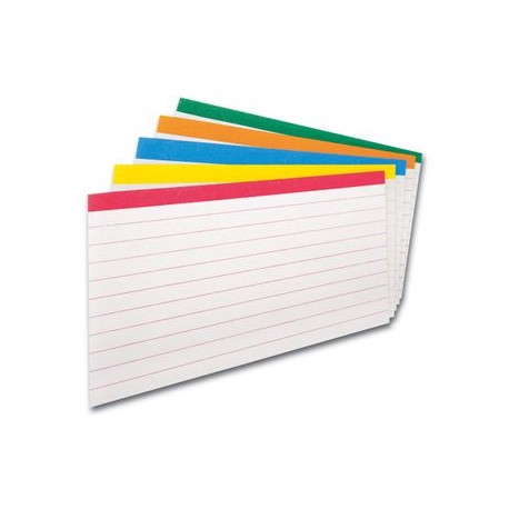 Tarjeta 3X5 Ray Col Pqte Con 100
