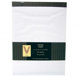 Block Ejecutivo Carta Blanco De 80 G. 50 Hojas Raya Virtuo