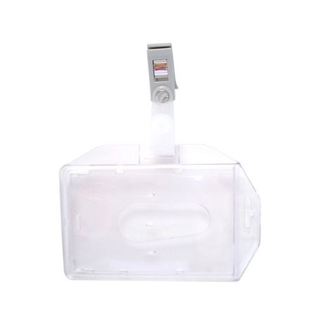 Portagafete Con Caimán Sablón 6cm x 9cm