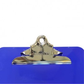 TABLA DE Plástico RECICLADO CON CLIP TAMAO CARTA AZUL OMX