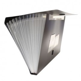 Archivero Expandible Officemax Oficio 13 Divisiones Negro