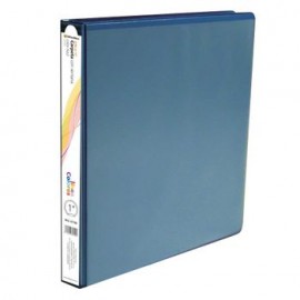 CARPETA PANORAMICA AZUL PASTEL 1" HERRAJE EN O OFFICEMAX®