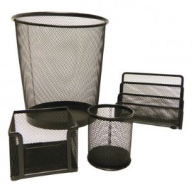 Set Oficina 4pz Mesh Negro