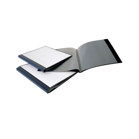 CARPETA DE POLIPROPILENO NEGRO CON 10 MICAS OFFICEMAX®