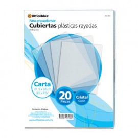 CUBIERTA PLASTICA RAYADA CRISTAL 20 P OMX