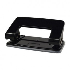 Perforadora de 2 Orificios Capacidad 8 Hojas Negro