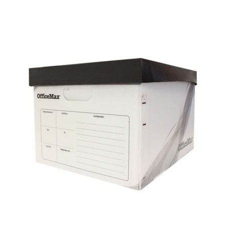 CAJA DE ARCHIVO CARTA Plástico OMX